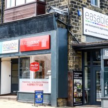 easable shop front in Ilkley